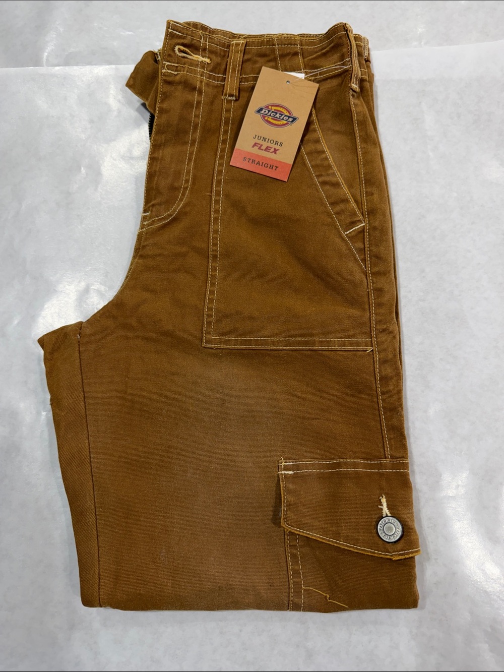 Dickies Men’s Cargo Work Pants - Brown